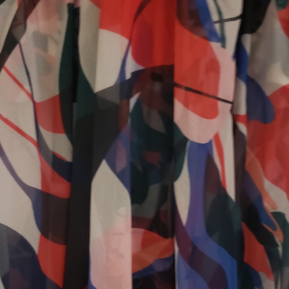 SOLD Patbo Moscow Printed Lace-Up Beach Dress - Picture 12 of 12